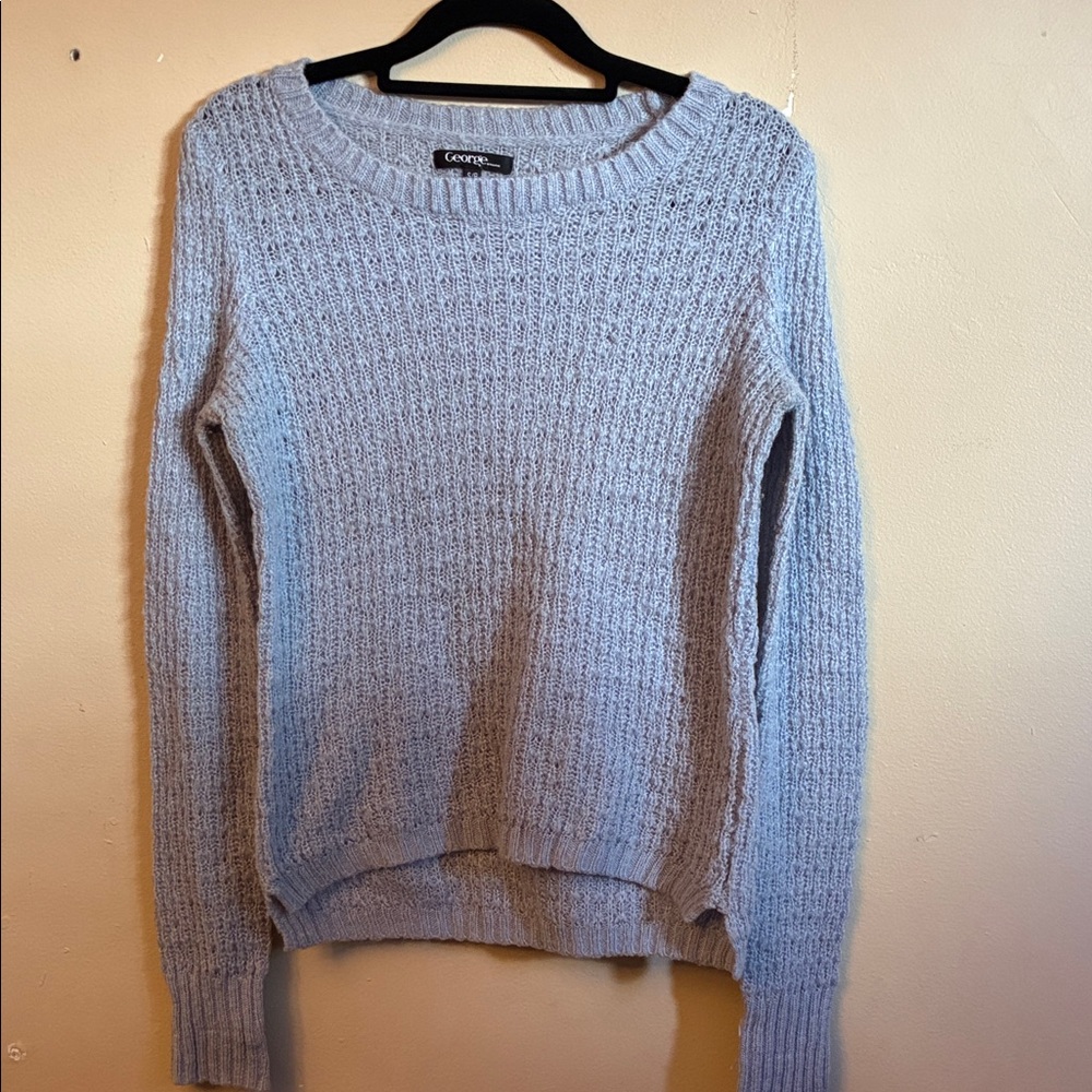 George Women's Sweater in Soft Blue